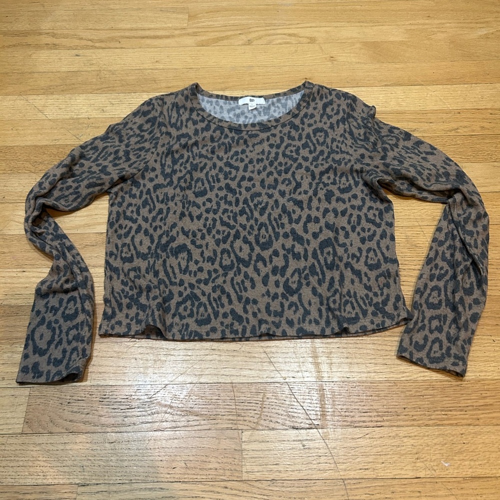 BP Cheetah Print Top L